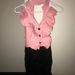 Arden B Romper Linen New Sz Medium